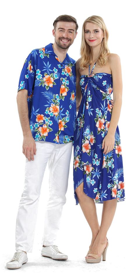 Tropical Floral Shirt Dress 